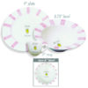 Baby Stripe Chickie Dish Set